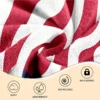 American flag pattern oversized beach towel, quick-drying bath towel, suitable for outdoor swimming, gym and camping 5
