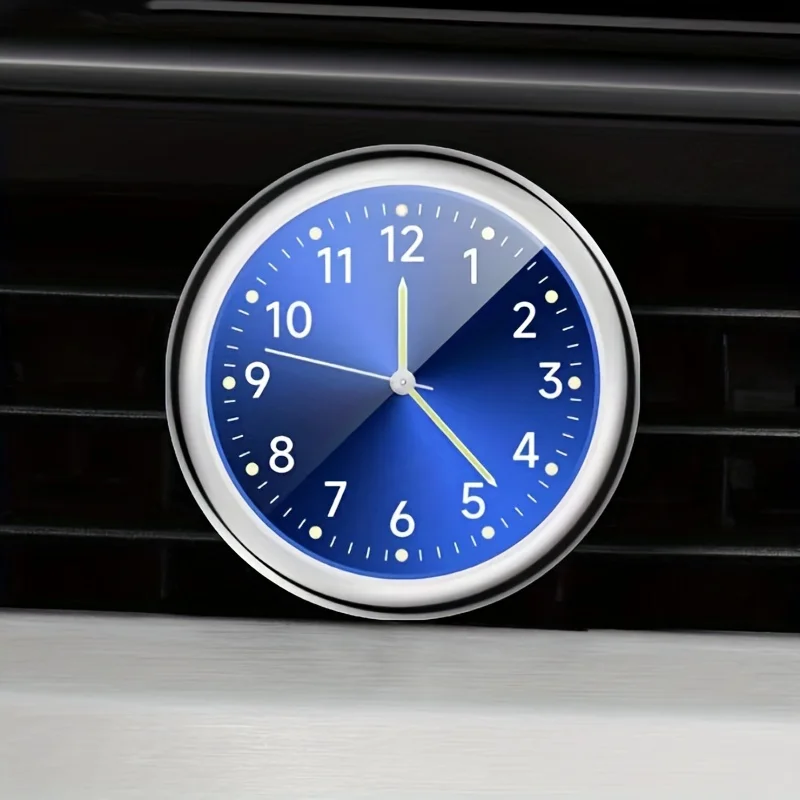 Mini car clock car interior watch mechanic quartz clock dashboard decoration