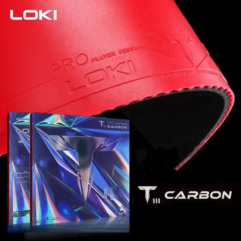LOKI T3 Astringent Carbo Sponge Table Tennis Rubber