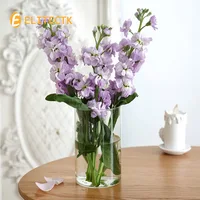 Glass Cylinder Vase Hurricane Candle Holder Clear 3 Different Sizes Tall Clear Vases for Wedding Centerpieces Glass Flower Vase - Image 2