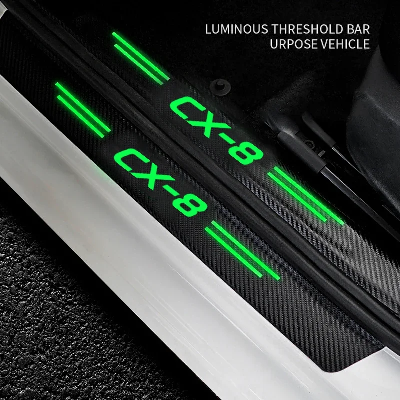 

Светящиеся наклейки на пороги для Mazda CX8