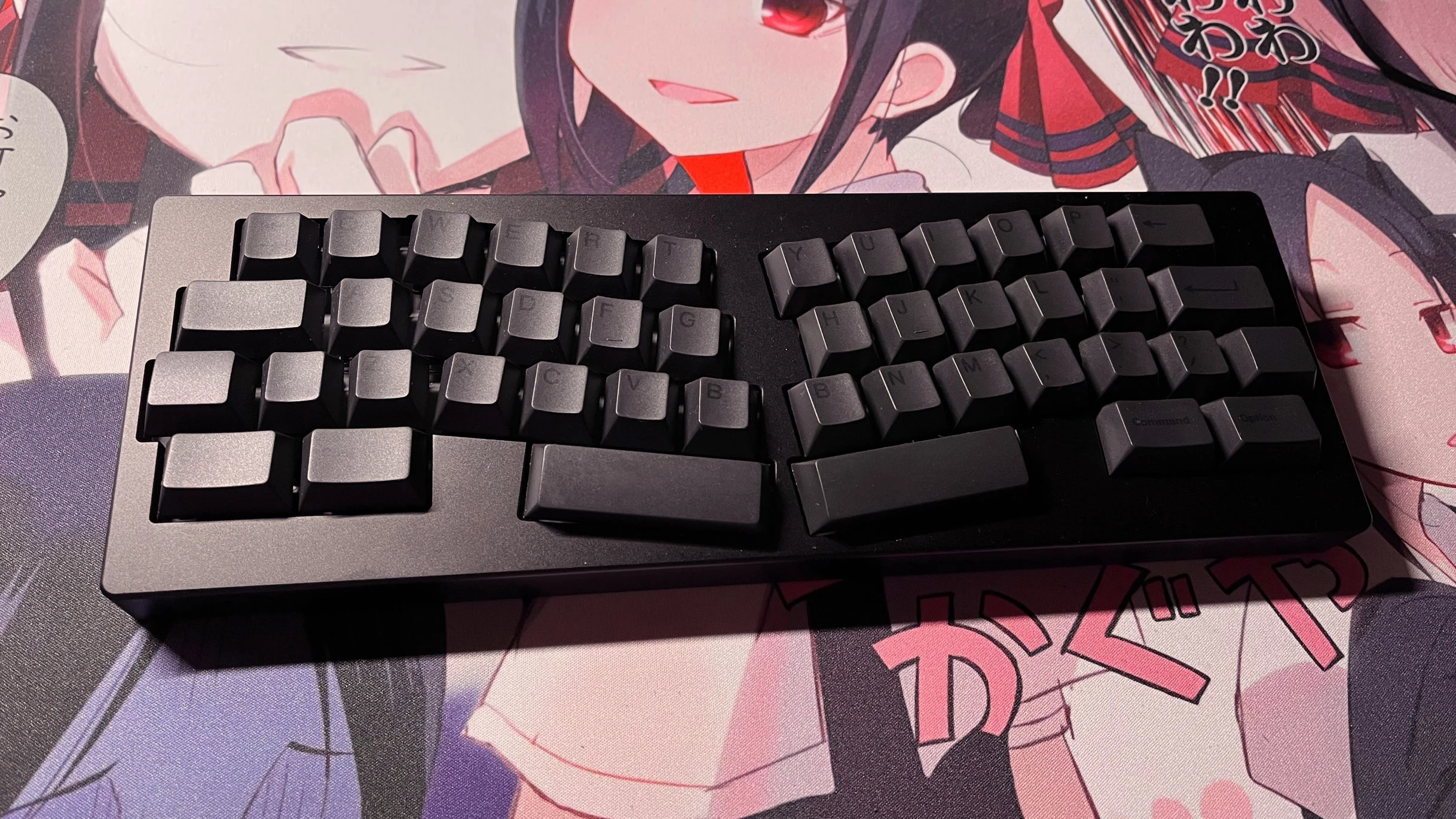 Geekark Bob Keycaps Preto no Preto Teclado Mecânico Perfil Cereja - Imagem 5