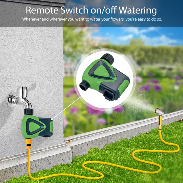 Tuya ZigBee Watering Timer Sprinkler Drip Irrigation Remote Control  Intelligent Timing Valves Controller Support Watering 6