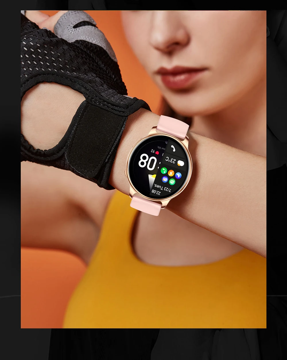 New Y22 Bluetooth Call Men Smart Watch Fitness Blood Oxygen Tracke Bracelet With Rotate Button Women Sport Waterproof Smartwatch
