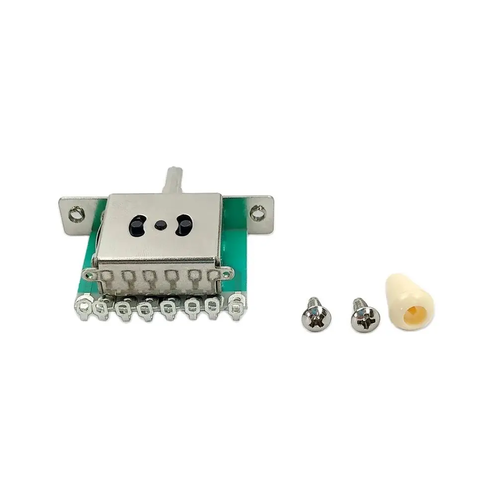 Guitar Pickup Selector Switch 3 Way 5 Way with Random Knob for Fender Electric Guitars