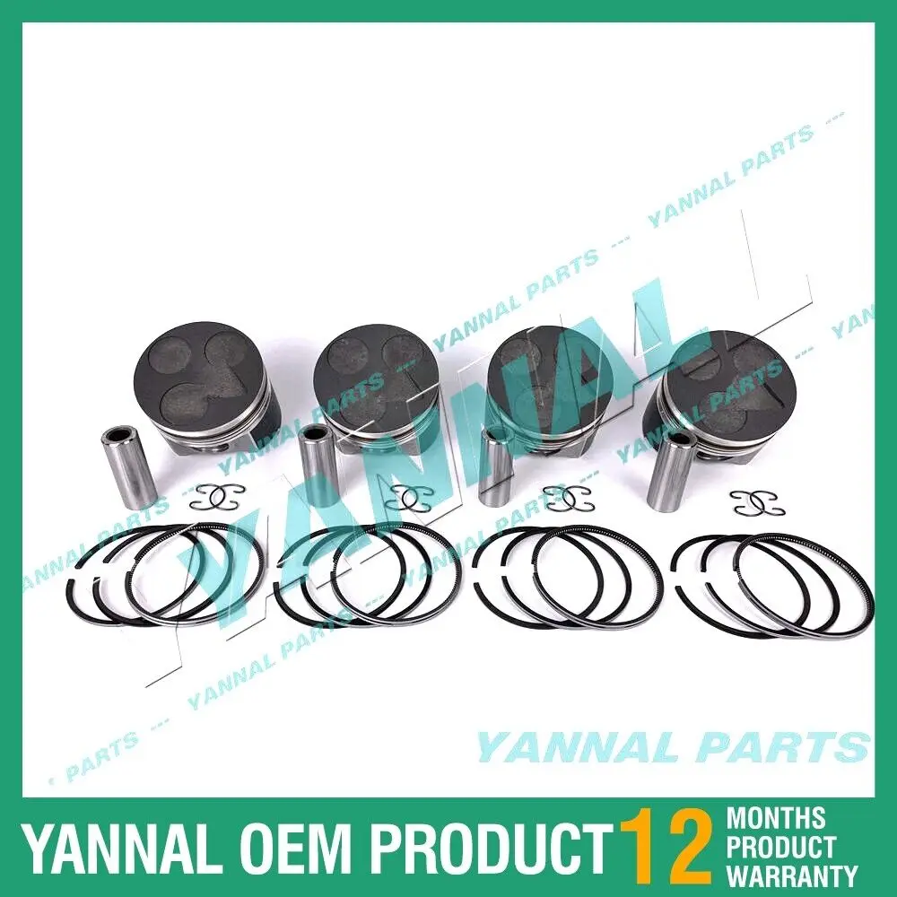 

New V3600 Oversize +0.50Mm 1J510-21110 Piston With Ring For Kubota Engien Parts