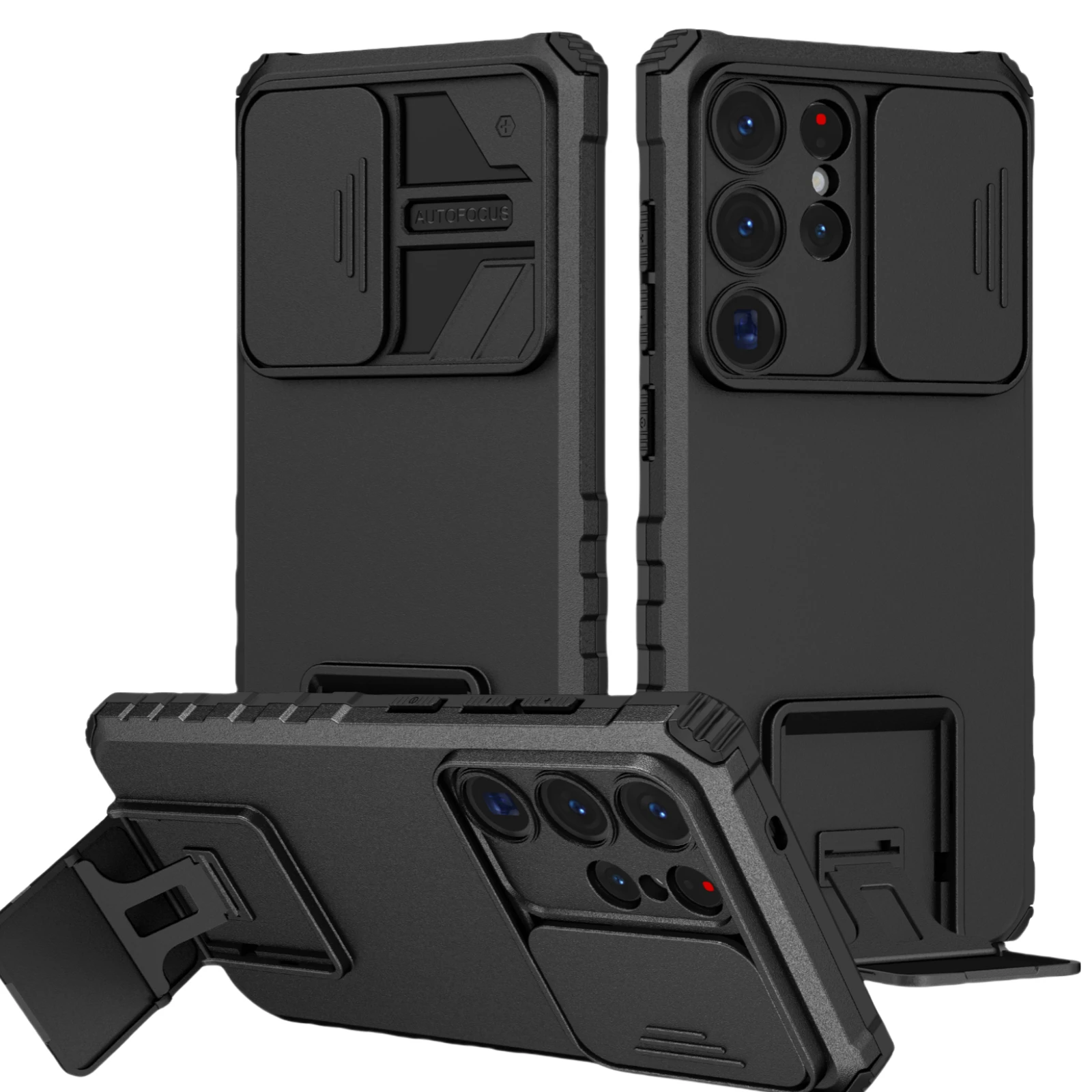 Premium Protective Stand Case for Samsung Galaxy - Enhanced Shockproof and Durable Design