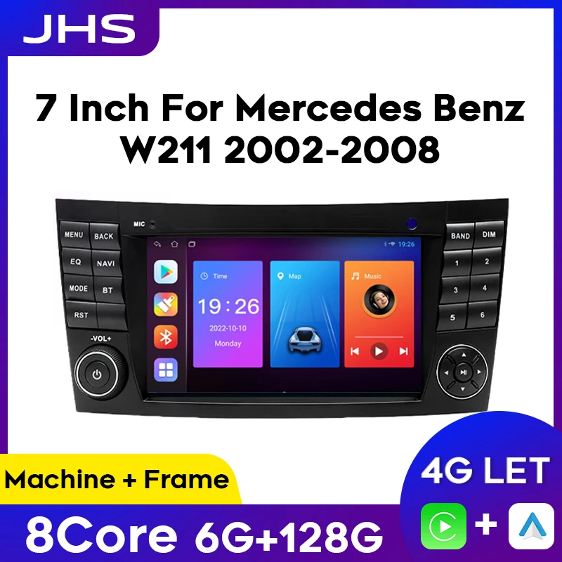 

Factory Price 2Din Android Car Radio For Mercedes Benz E Class W211 GPS Navigation Wireless Carplay Auto Multimedia Video Player