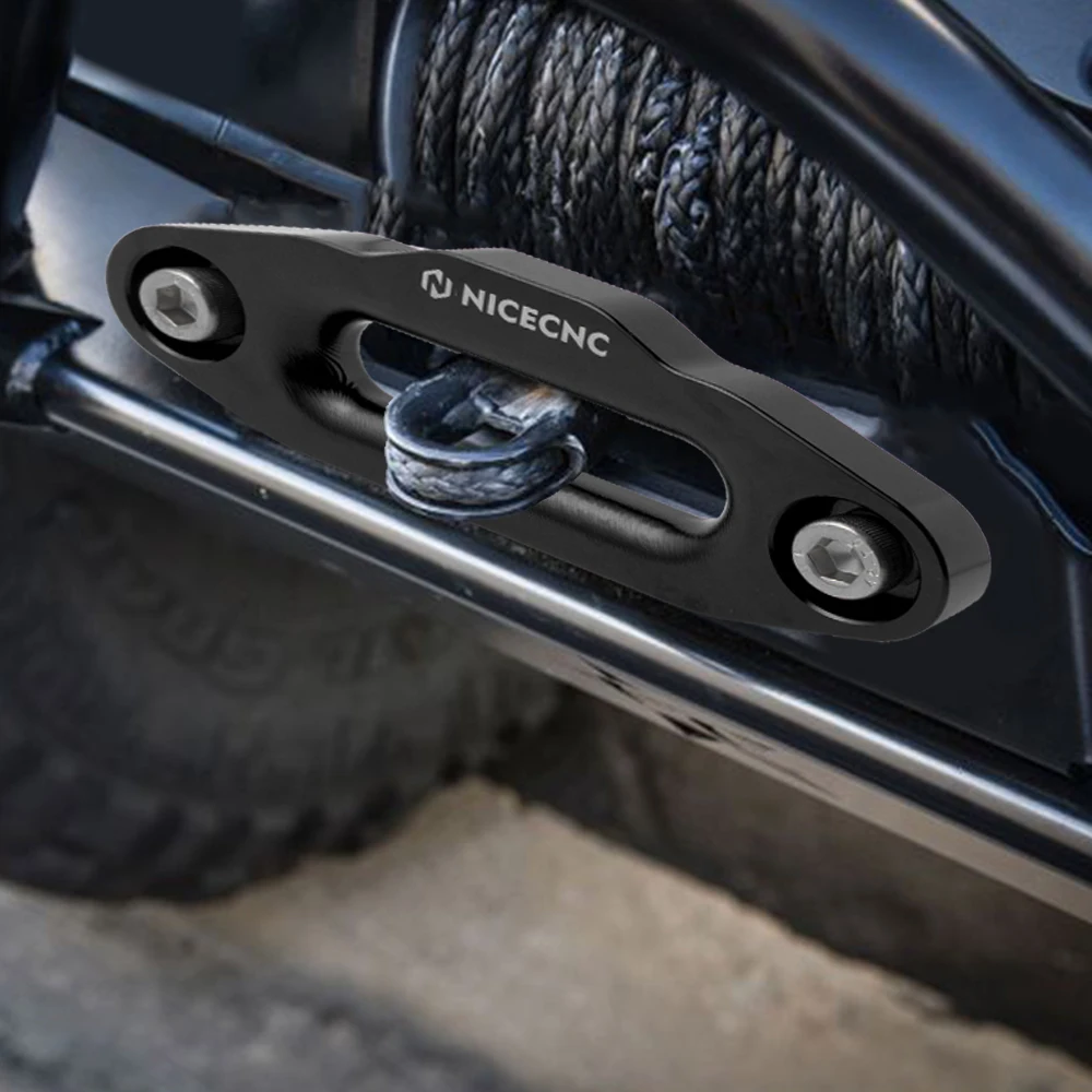 ATV Front Rear Hawse Fairlead Winch Rope 7/8" INCH 123 MM Mount Bolt Centers For 2000-3500 LBS ATV Winches Aluminum atv accessories