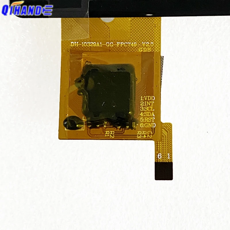 Toque 10.1 Polegada Dh10329a1-gg-fpc749-v2.0 para Teclast M40 Tla007 Android Tablet 40 Pinos Lcd com Tela de Toque Sensor Exibição Novo - Imagem 4