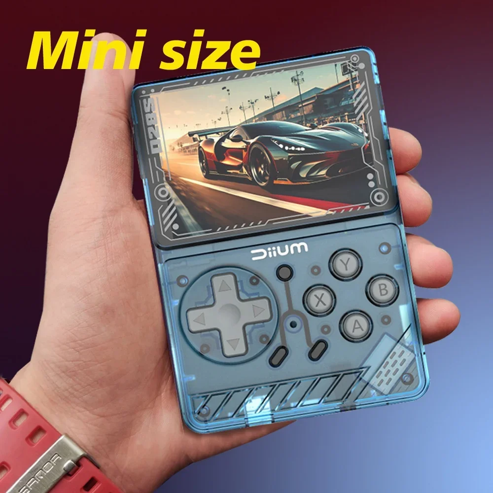 Open source D-R28S Handheld Game Console 3.5inch android11 portable retro arcade 3D dual system classic video game 10+ Simulator