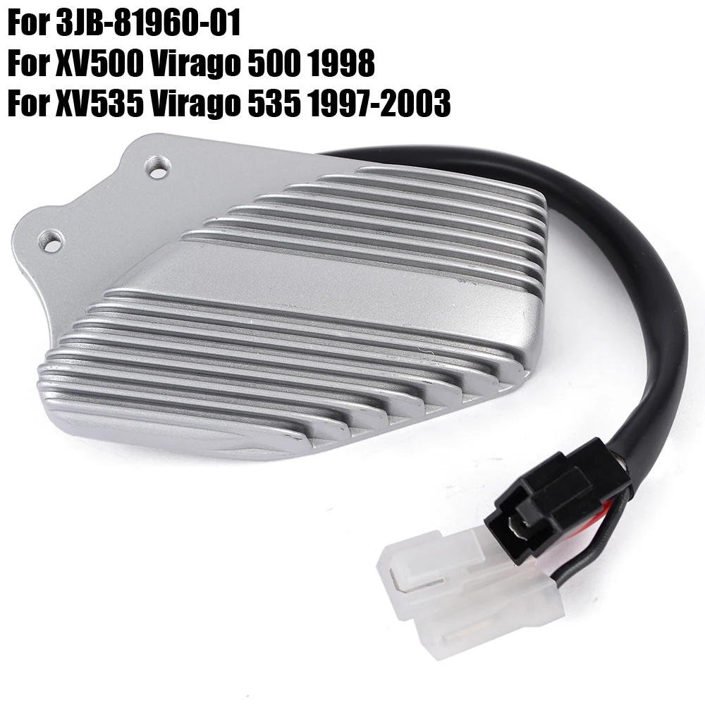 

For Yamaha XV500 Virago 500 1998 / XV535 Virago 535 1997 - 2003 3JB-81960-01 XV 500 535 Voltage Regulator Rectifier