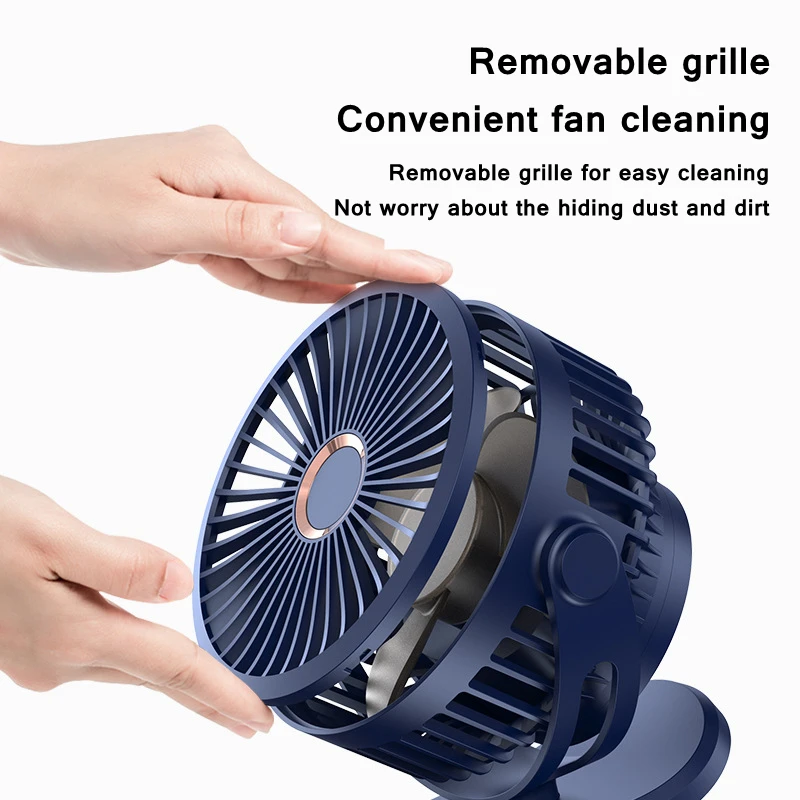 portatil usb table clip fan recarregavel mini 05