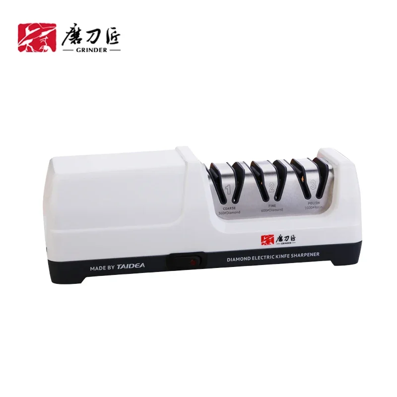 TAIDEA высший уровень TG2101/TG2202 3 этапа 360 600 1000 зернистая электрическая Алмазная стальная точилка слот для кухонного керамического ножа TAIDEA высший уровень TG2101/TG2202 3 этапа 360 600 1000 зернистая электрическая Алмазная стальная точилка слот для кухонного керамического ножа