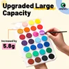 Marie's Watercolor Paint Set in 12/16/28/36 Colors with a Paint Brush for Painting,Writing for Adults, Artists, Students 3