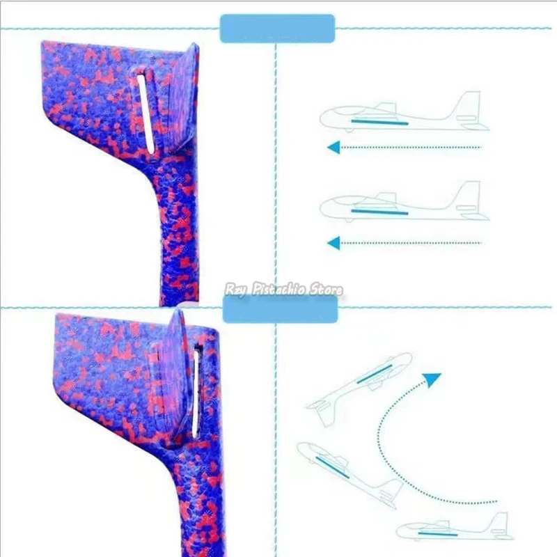 37cm DIY Hand Throw Flying Glider Planes Toys for Children Foam Aeroplane Model Party Bag Fillers Flying Glider Plane Toys Game 4