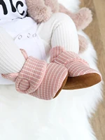Baby Shoes Socks Warm Anti-slip Cotton Comfort Light Weight Crawl Toddler First Walkers Baby Boys Girls Booties Shoes 4