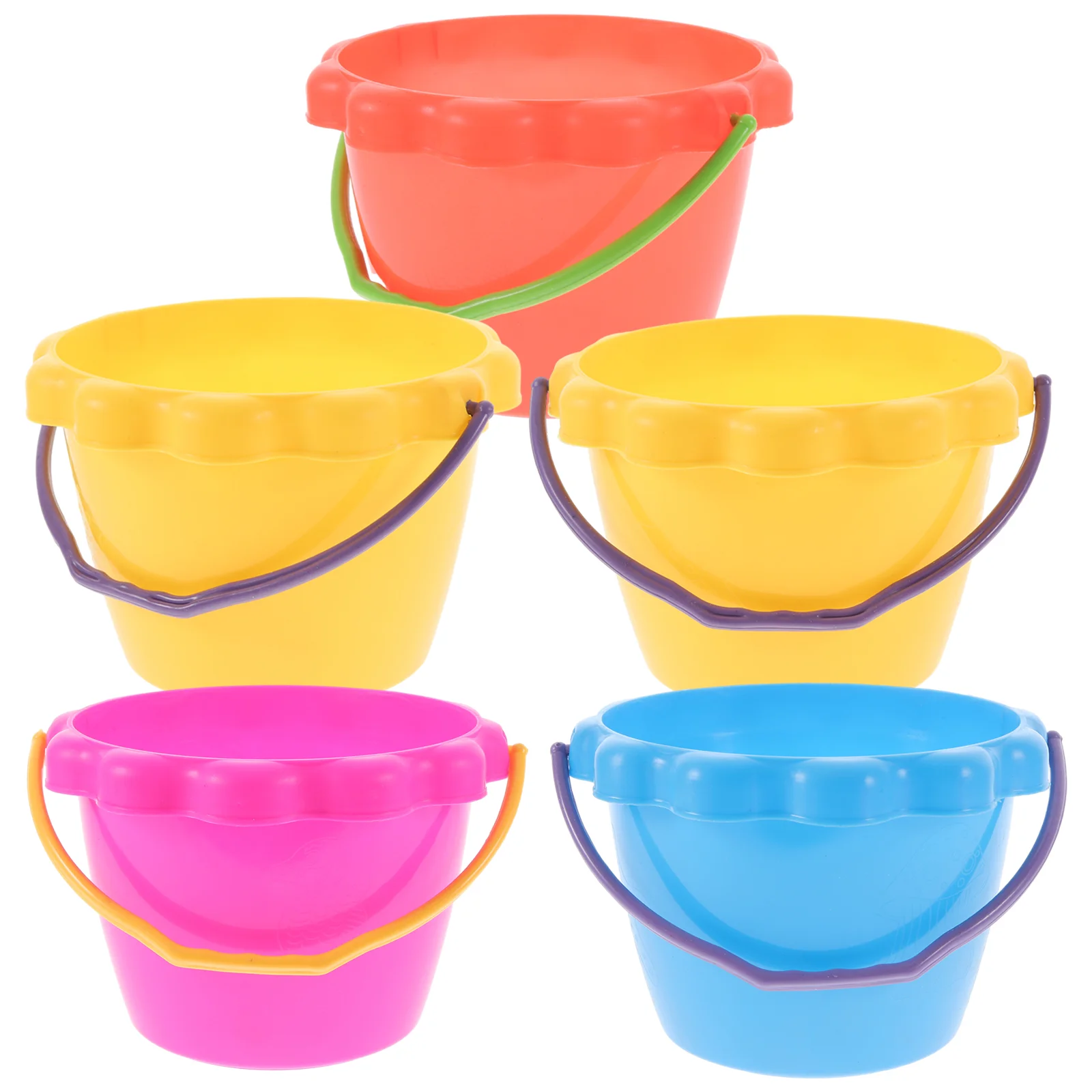 Children Beach Toys Summer Toys Kids Seaside Silicone Sand Collection Bucket Digging Sand Tools Beach Toys 3
