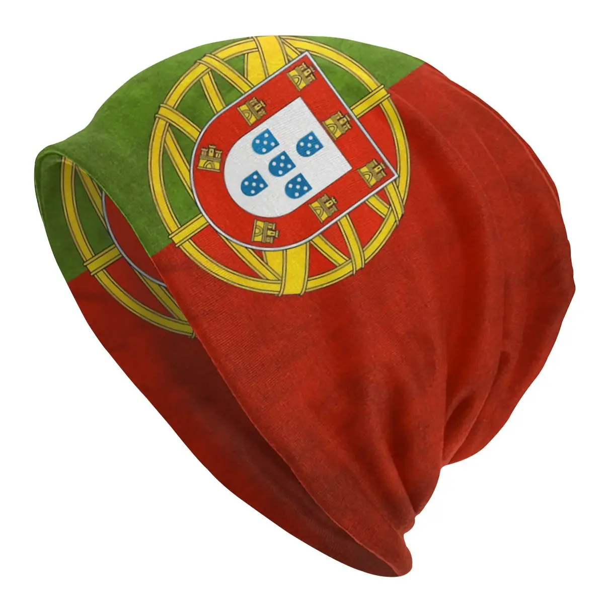 

Adult Men's Knit Hat Portugal Portuguese Flag National Portuguese National Flag Bonnet Hats Novelty Unisex Skullies Beanies Caps