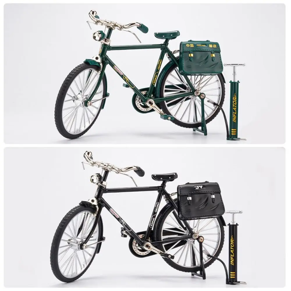 

Collection Gifts Metal Diecast DIY Finger Toys Retro Bicycle Bicycle Model Simulation Bikes Mini Bike