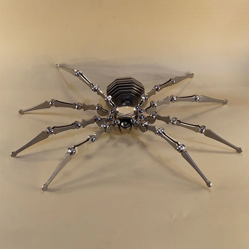 3D Metal Puzzle self-assembly Animal Spider Plus Version Model Jigsaw DIY Assembly Kits Birthdays Gifts For Adult Teens building blocks shape matching puzzle toy