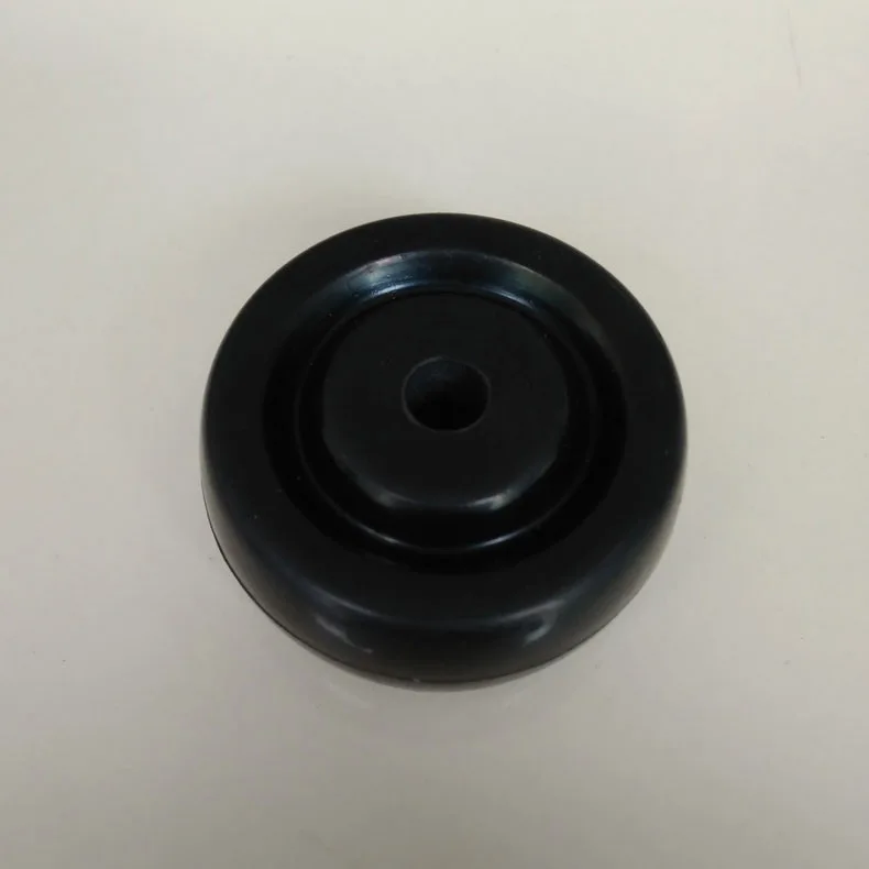 Description Picture 5 of item(4 Packs) - Spot 1.5 Inch Black Rubber Single Wheel Diameter 40mm Mute Wear-resistant Medical Equipment Caster Furniture