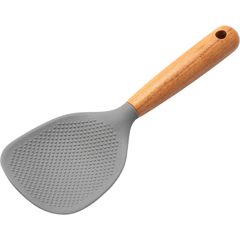 Silicone Heat-Resistant Non-Stick Rice Spoon - Premium Kitchen Tool