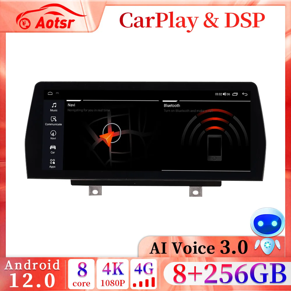 

12.3" Android 12 QLED Touch Screen CarPlay For BMW X1 E84 2011 - 2015 Auto Radio Car Multimedia Player GPS Stereo WIFI Head Unit