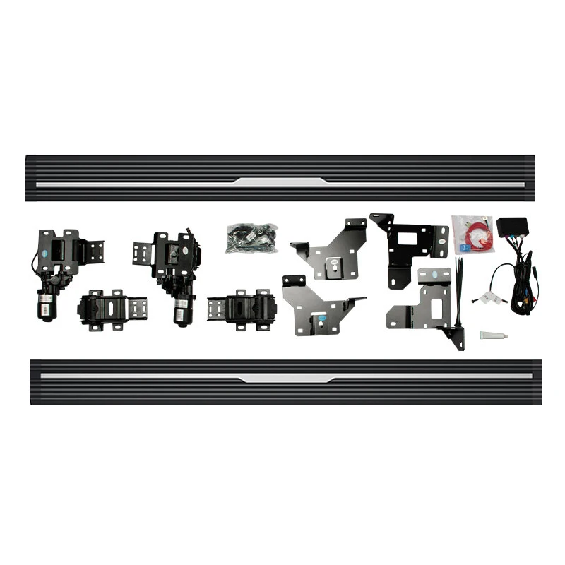 Parti Di Accessori Esterni Per Auto Gradini Di Soglia Elettrici In Alluminio Impermeabile Per Porsche Cayenne Macan