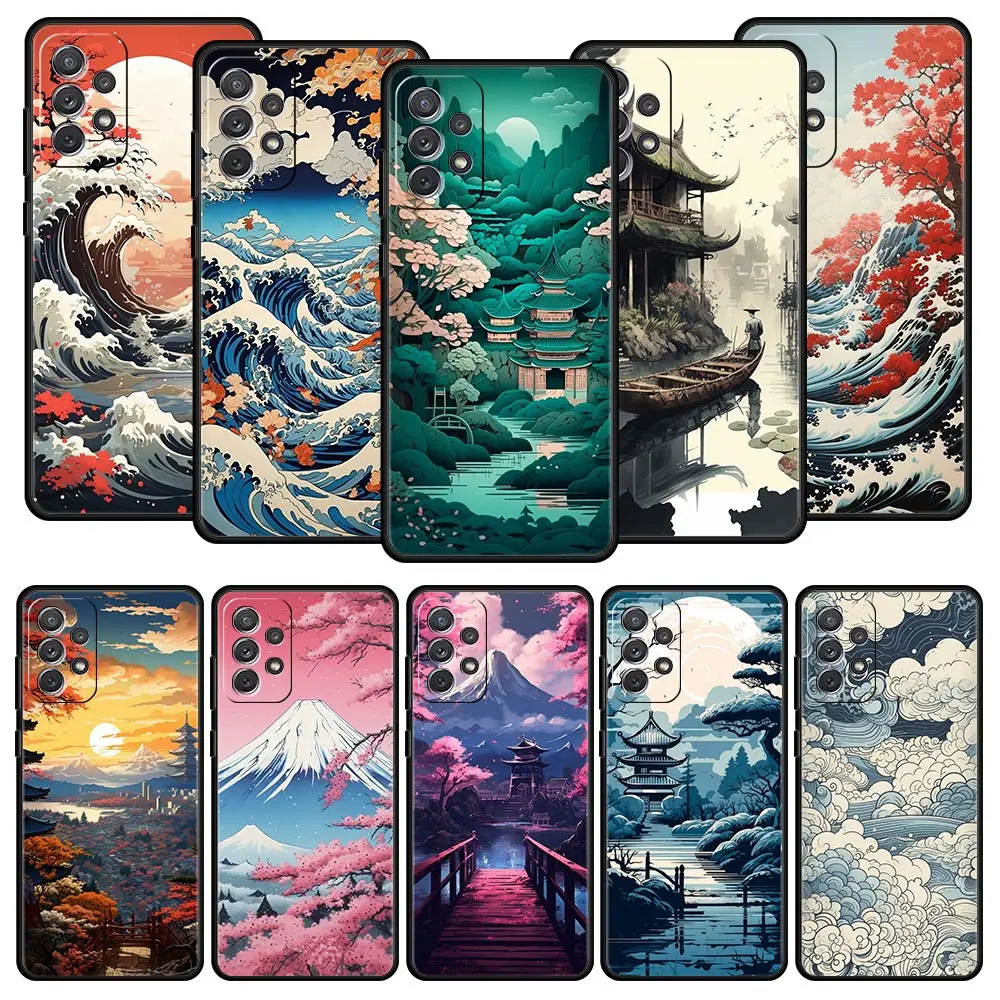 Japanese Landscape Design Phone Case Cover