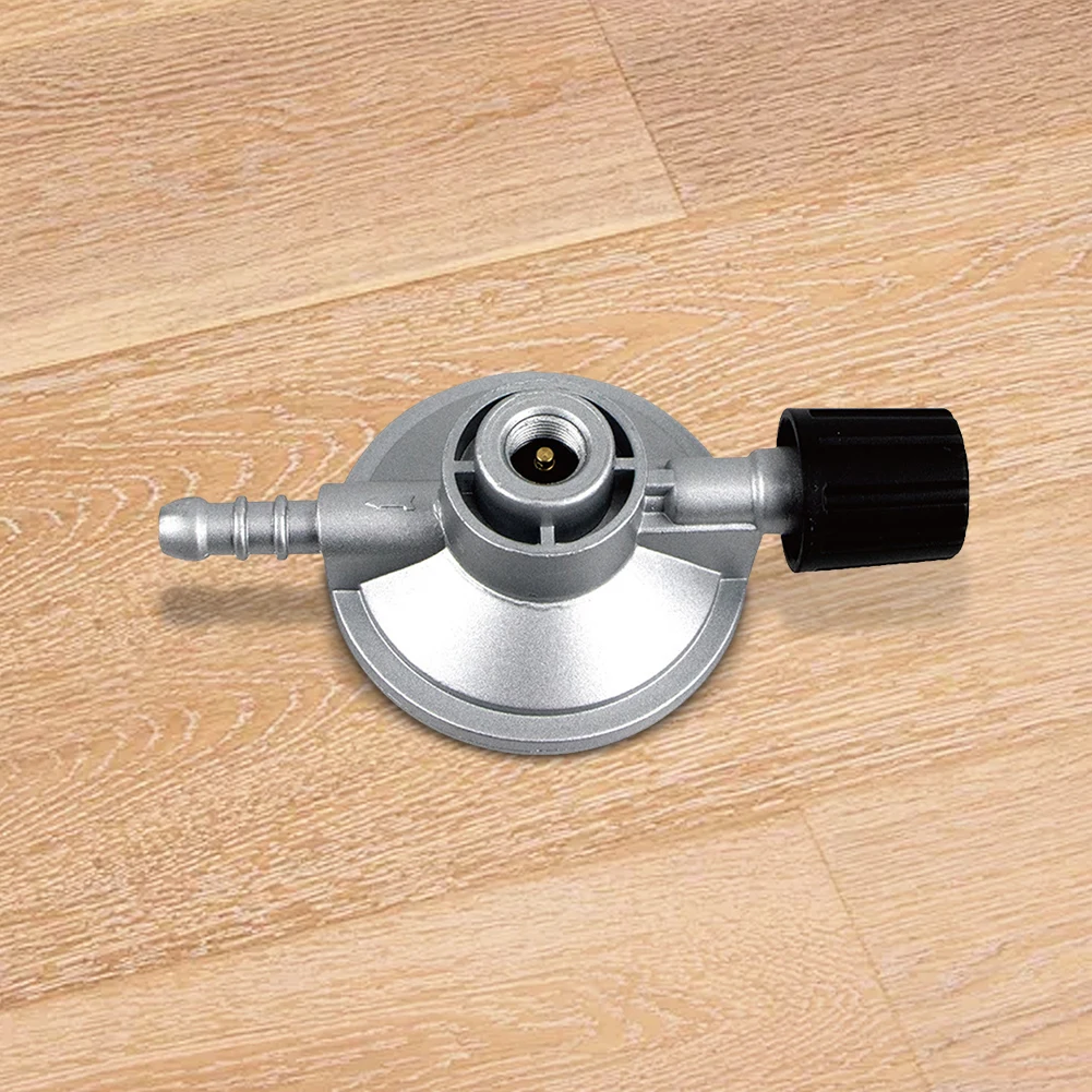 Low Pressure Gas Regulator Barb Hose Connection 7/16 Inch Propane Disposal Bottle Connection Regulator Kit Disposal Bottle Valve