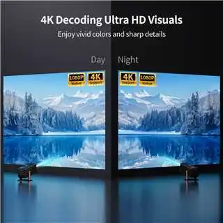 휴대용 소형 프로젝터 원주민 1080P 4K 지원되는 안드로이드 13 230ANSI 16GB RAM 자동 초점 WiFi 5 BT5.2 홈 극장 프로젝터