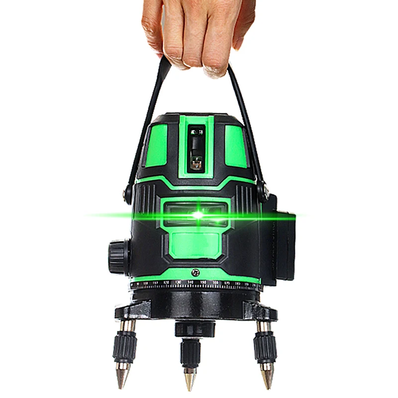 360&deg; Laser Level With Tripod Self Leveling Cross Line For Construction