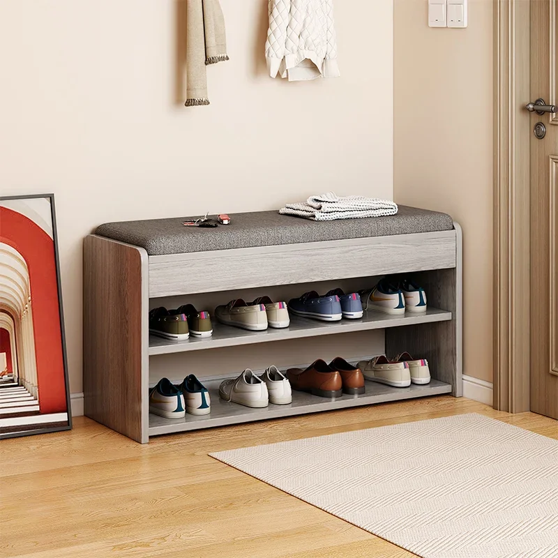 

Полки для хранения обуви, простая скамейка для демонстрации обуви в скандинавском стиле, современный дизайн, для хранения обуви, домашняя мебель HD50XG
