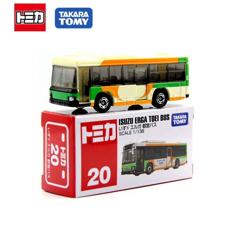 

TOMY 1/64 ISUZU ERGA TOEI BUS Alloy car model toy rare collection