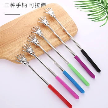 마사지기 Back Scratcher Telescopic Scratching Back Scratcher Massager Kit Scraper Extendable Telescoping Itch Health Products 괄사 1