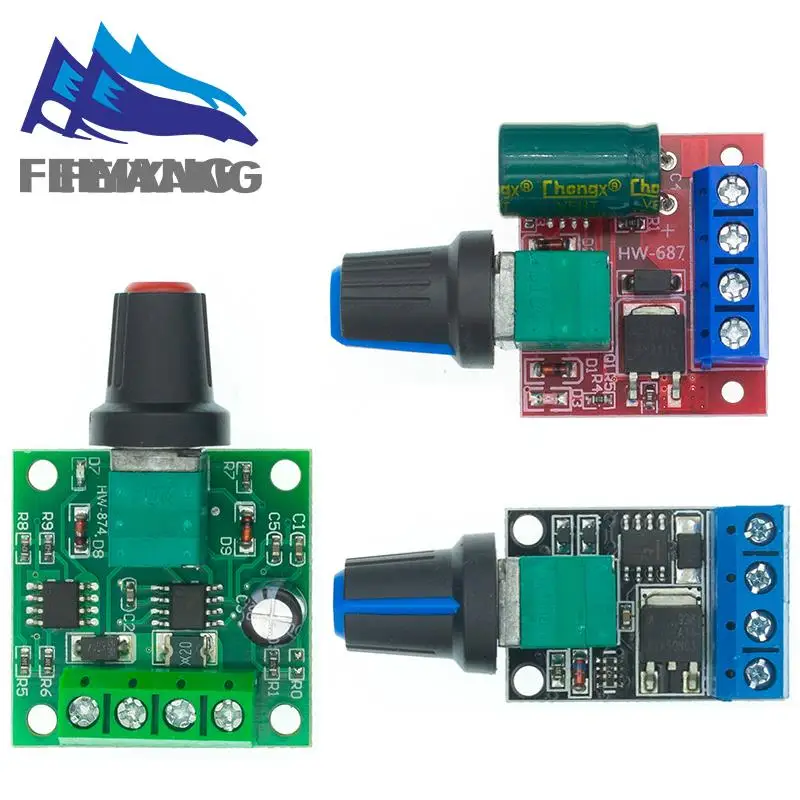SX Mini 5A 10A 2A 90W PWM 12V DC-Motorgeschwindigkeitsregler Modul DC-DC 4,5V-35V Einstellbarer Regler Steuerungsgouvernorschalter 24V – Detail 1