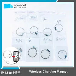 Magsafe Wireless Charging Magnet Module Replacement For iPhone 12 13 14 15 Pro Max Back Housing Glass Repair Modification