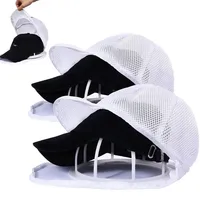 2pcs New Dishwasher Hat Wash Protector Baseball Hat Washer Laundry Hat Washer Baseball Wash Bags Washing Hat Rack Laundry Bags 1