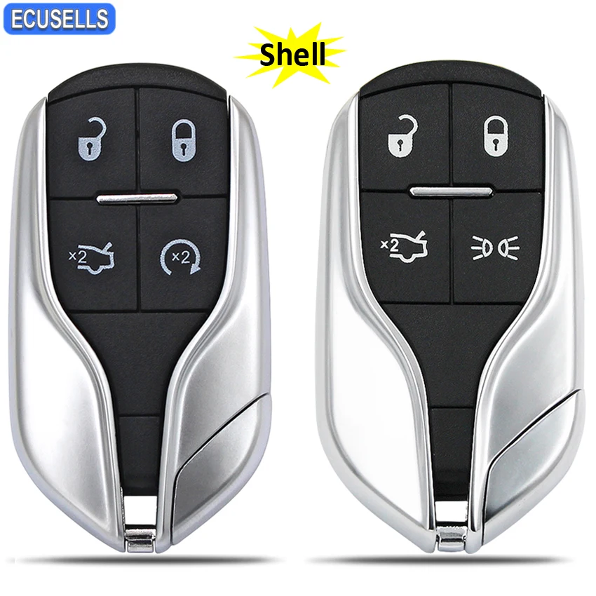 Carcasadellavedecocheconmandoadistanciainteligente4botones