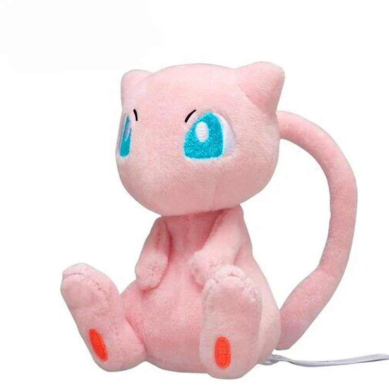20cm Anime Kawaii Mew Stuffed Plush Doll Soft Cartoon&Cute Animal Toy Throw Pillow BirthdayGift for Kids Home Accessories