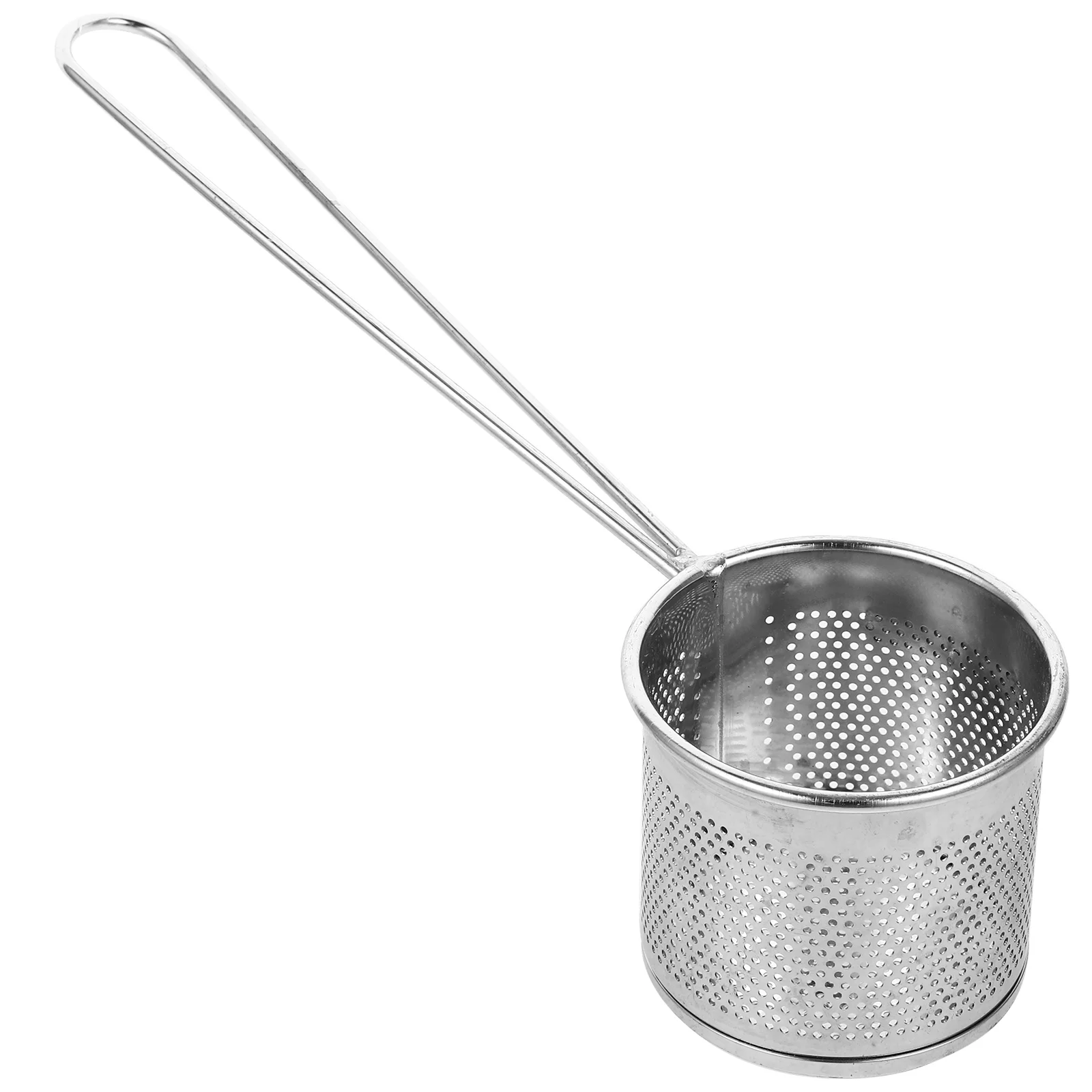 

Stainless Steel Hot Pot Colander with Hook (extended Height 7cm) 1pc Portable Noodle Strainers Mesh