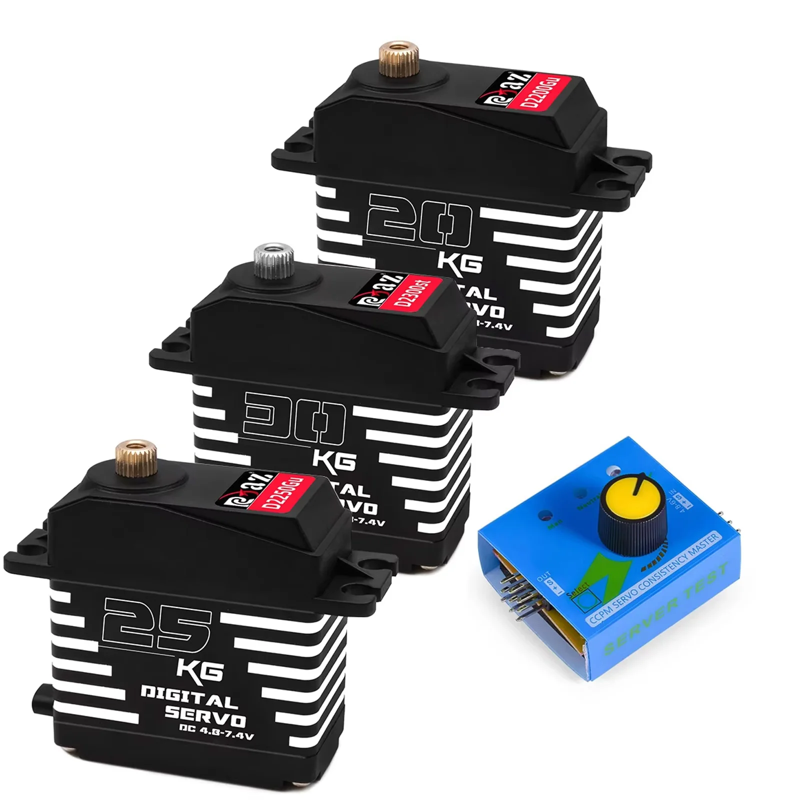 Servomotore RC 25KG 20KG 30KG 35KG con accessori per drone robot