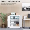 Metal Storage Cabinet with Doors and Shelves,Small Metal Cabinet with Lock, Garage Storage Cabinet,Lockable Storage Cabinet 3
