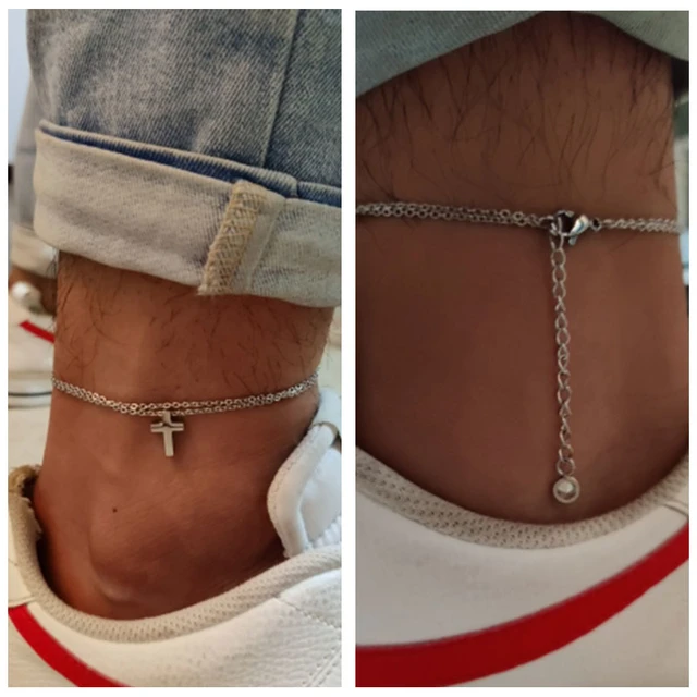 Waterproof 14K White Gold Cuban Wheat Chain Anklet Bracelets For Men,  Summer Holiday Beach Foot Gifts Jewelry,Length Adjustable From Gojewelry,  $46.82 | DHgate.Com
