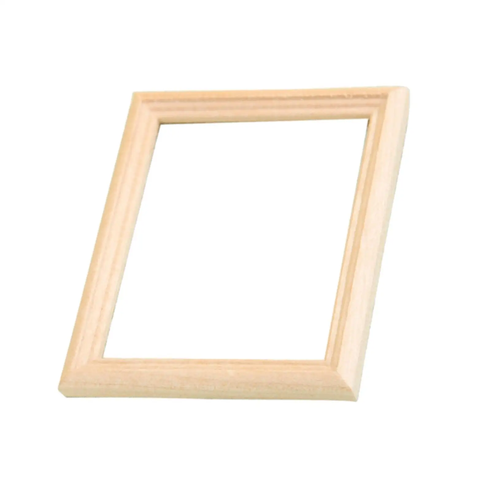

1:12 Dollhouse Photo Frame Simulated Miniature Photo Frame for Layout Railway Station Building Micro Landscape DIY Projects