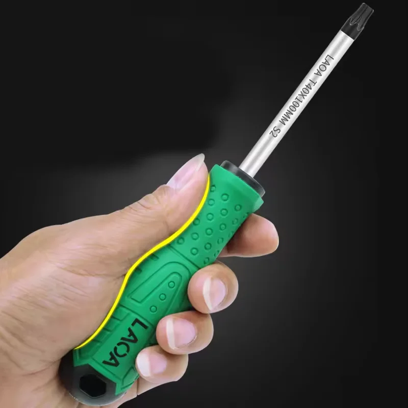 Torx Screwdriver LAOA S2 Alloy Steel Magnetic Screwdriver T8/T10/T15/T20/T25/T30/T40