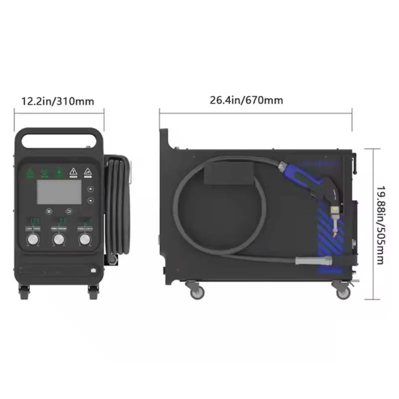 Laser Welder for Metal Stainless Steel Aluminum 2000w Laser Welding Machine Handheld