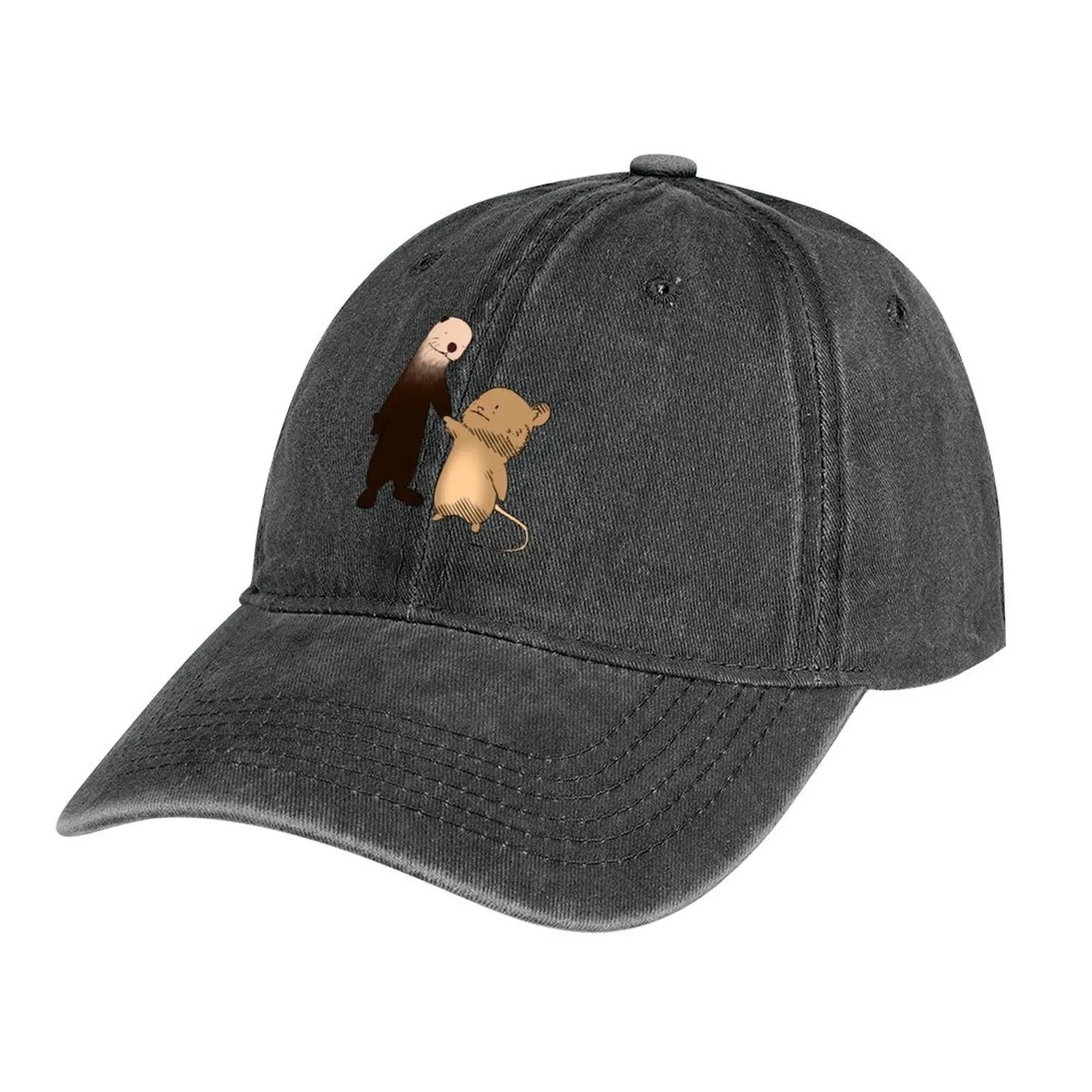 

Ковбойская шляпа с выдрой и мышью |-F-| Козырек, твердая шляпа, мужские женские шляпы