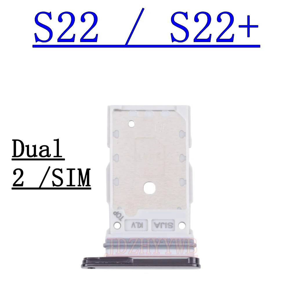 Dual SIM Card Tray for Samsung Galaxy S22 Series